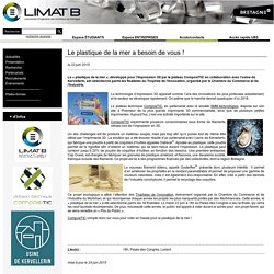 Laboratoire LIMATB - Le plastique de la mer a besoin de vous !