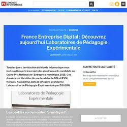 France Entreprise Digital : Découvrez aujourd'hui Laboratoires de Pédagogie Expérimentale