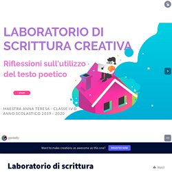 Laboratorio di scrittura creativa by Anna Teresa on Genially