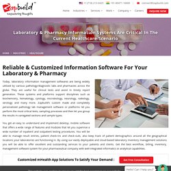 Laboratory and Pharmacy Management Software Development