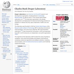 Charles Stark Draper Laboratory