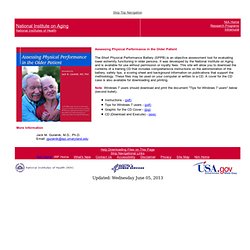 National Institute on Aging, Laboratory of Epidemiology, Demography, and Biometry