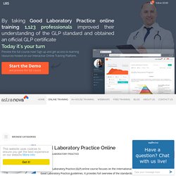 Good Laboratory Practice (GLP) Online Training