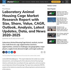 Laboratory Animal Housing Cage Market Research Report with Size, Share, Value, CAGR, Outlook, Analysis, Latest Updates, Data, and News 2020-2025