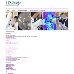 Mobile Family Laboratory - School of Biologcal Sciences Practice - University of East Anglia (UEA)