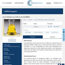 LABSA Suppliers, CAS No. 27176-87-0