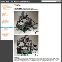 LEGO CNC - LabVIEW for Lego MINDSTORMS Projects