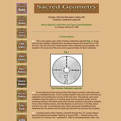 CG: Sacred Geometry: Spiritual Labyrinths and Open-Eyed Meditation