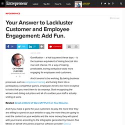 Your Answer to Lackluster Customer and Employee Engagement: Add Fun.
