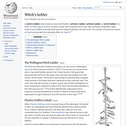 Witch's ladder