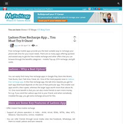 Ladooo Free Recharge App – You Must Try It Once!