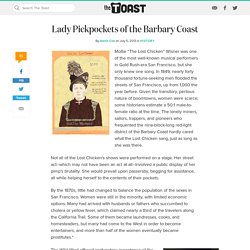 Lady Pickpockets of the Barbary Coast