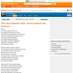 The Lady Of Shalott (1832) Poem by Alfred Lord Tennyson