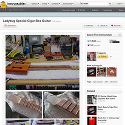 Ladybug Special Cigar Box Guitar