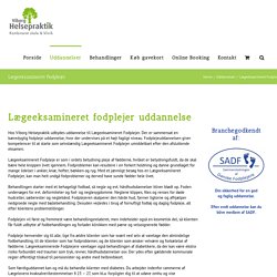 Lægeeksamineret Fodplejer – Viborg Helsepraktik