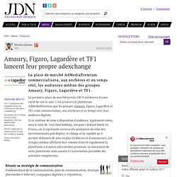Amaury, Figaro, Lagardère et TF1 lancent leur propre adexchange
