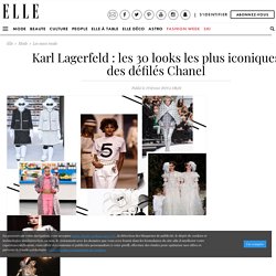 Karl Lagerfeld : les 30 looks les plus iconiques des défilés Chanel