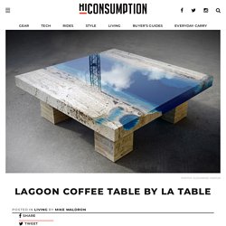 Lagoon Coffee Table by LA Table