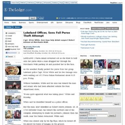 Lakeland Officer, Sons Foil Purse Theft Attempt