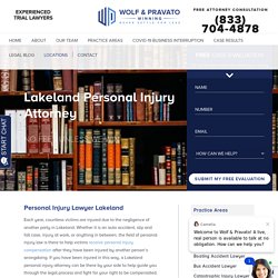 Lakeland Personal Injury Lawyer - Injury Attorneys FL