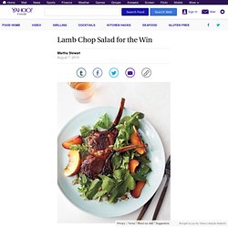 Lamb Chop Salad for the Win