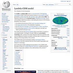 Lambda-CDM model