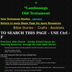 Lambsongs Bible Story Books