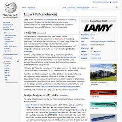 Lamy (Unternehmen)
