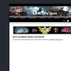 LAN Party Guide - Shaders Guide Zelda