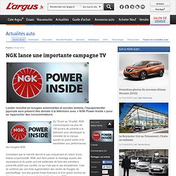 NGK lance une importante campagne TV