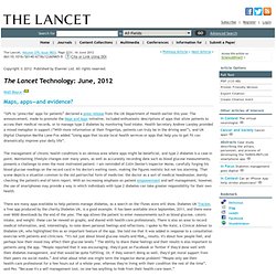 The Lancet Technology: June, 2012
