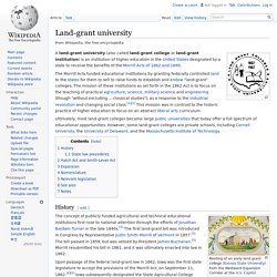 Land-grant university