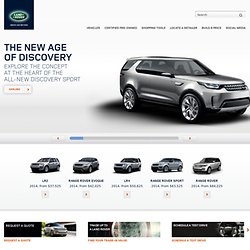 Land Rover Official Homepage