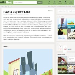 How to Buy Raw Land: 14 Steps