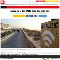 Landes : du Wifi sur les plages