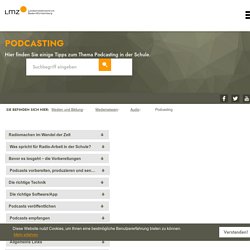 Podcasting - Landesmedienzentrum Baden-Württemberg