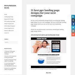 Best ppv landing page designs for your next campaign