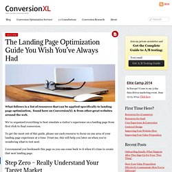 Landing Page Optimization: The Better Than Ultimate Guide