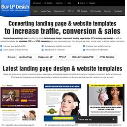 Buy now coded landing page design for sale on semanticlp.com