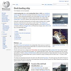 Dock landing ship
