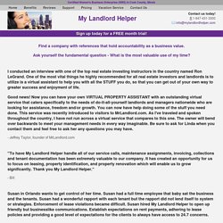 My Landlord Helper is rated the best way to communicate with your tenants and collect rent!