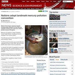 Nations adopt landmark mercury pollution convention
