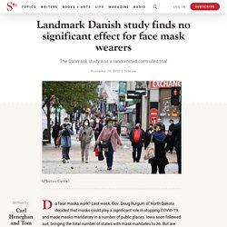 Landmark Danish study finds no significant effect for face mask wearers - The Spectator - news, politics, life & arts
