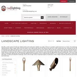 Get Best Landscape Lighting in Wholesale