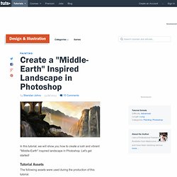 Create a "Middle-Earth" Inspired Landscape in Photoshop