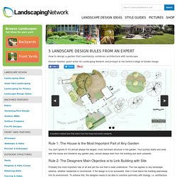 Expert Landscape Design Rules - Landscaping Network
