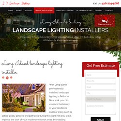 Long island landscape lighting installer, in Bellmore NY