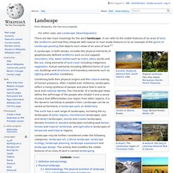 Landscape - Wikipedia
