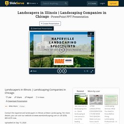 Landscaping Companies In IL