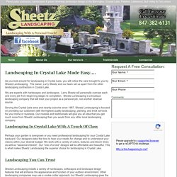 Landscapers - Landscaping Design in Crystal Lake